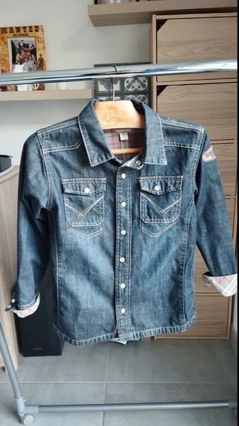 Veste en jeans taille 10 ans orchestra