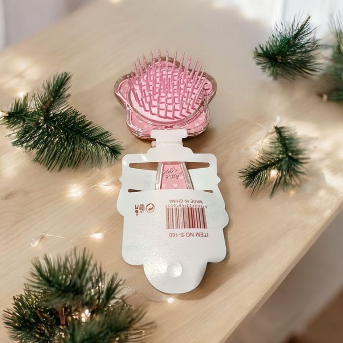 Brosse en étoile Hello Kitty paillettes - photo numéro 3