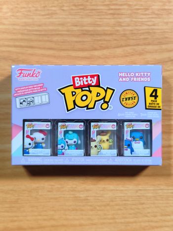 Boîte 4 Bitty Pop! Hello Kitty And Friends - Cinnamoroll Tuxedosam Chase Funko