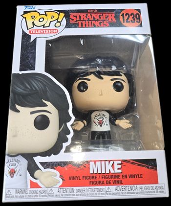 Funko pop Mike 1239 stranger things