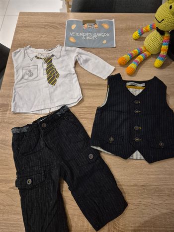 Ensemble 3 pièces garçon TAO