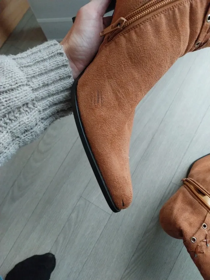 Bottine femme pointure 36 - photo numéro 7