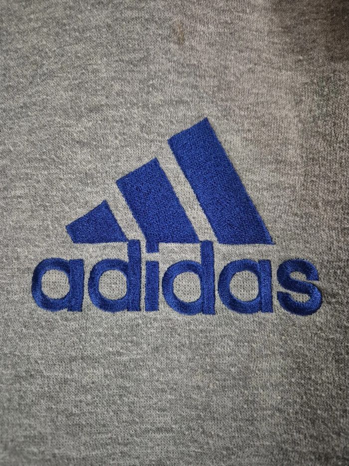 Veste doudoune vintage réversible Adidas homme noir et bleu marine ou grise et bleu - photo numéro 12