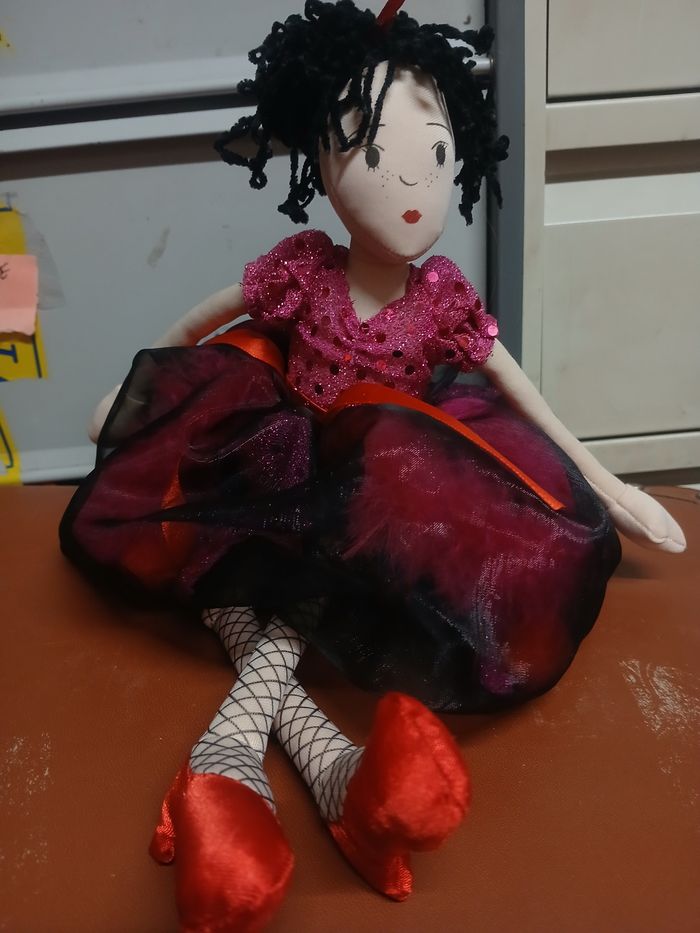 Poupée  chiffon ballerine - photo numéro 2