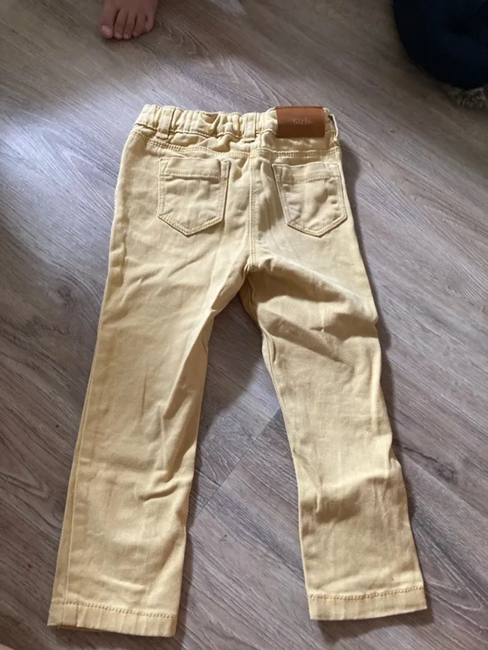 Pantalon jaune 2-3 ans tex - photo numéro 3