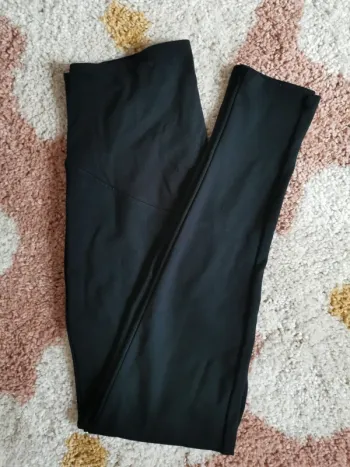 Leggings de grossesse noir Kiabi