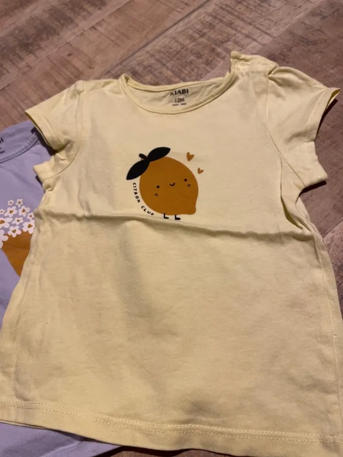 Lot de t-shirt été - photo numéro 2