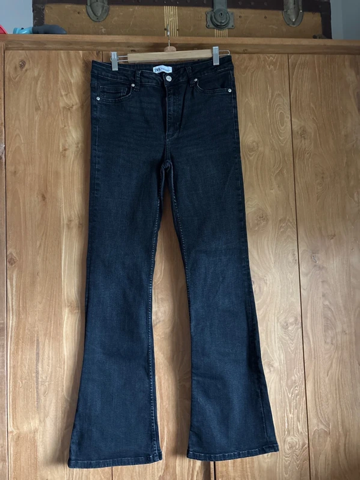 Zara flared stretch jeans - photo numéro 2
