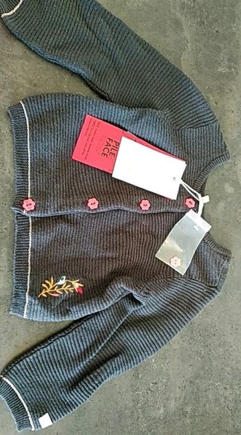 Gilet catimini 12 mois pile face