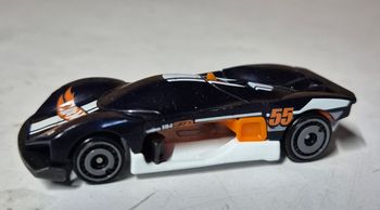 Hot Wheels Turbine Sublime voiture futuriste noire et blanche n°55 voiture miniature