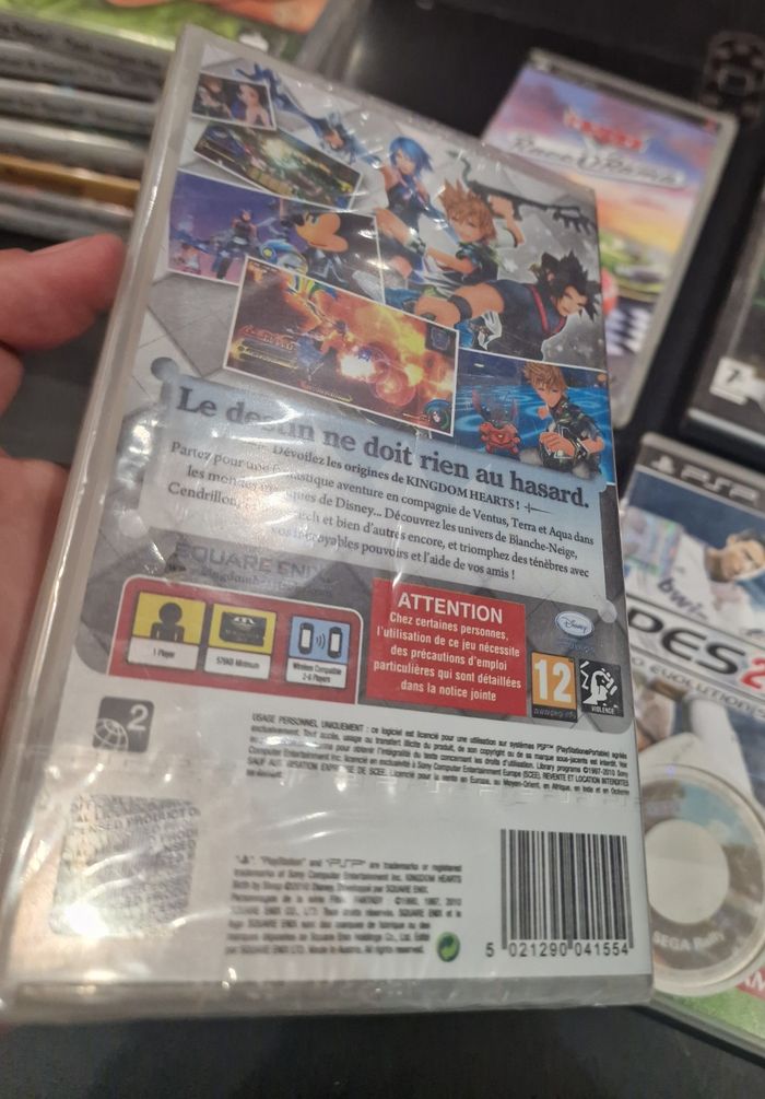 🎮 Lot 7 jeux PSP  dont Kingdom Hearts neuf sous blister – GTA, Daxter, PES 2013, Cars - photo numéro 5
