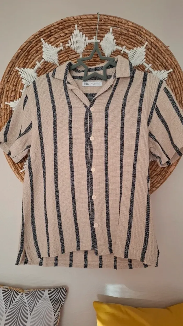 Chemise lin coton