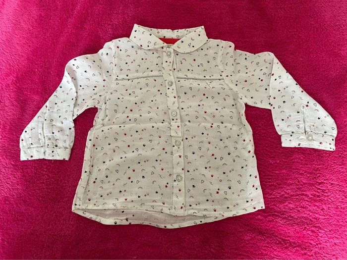 Chemise manches longues TAO 18 mois - 80 cm