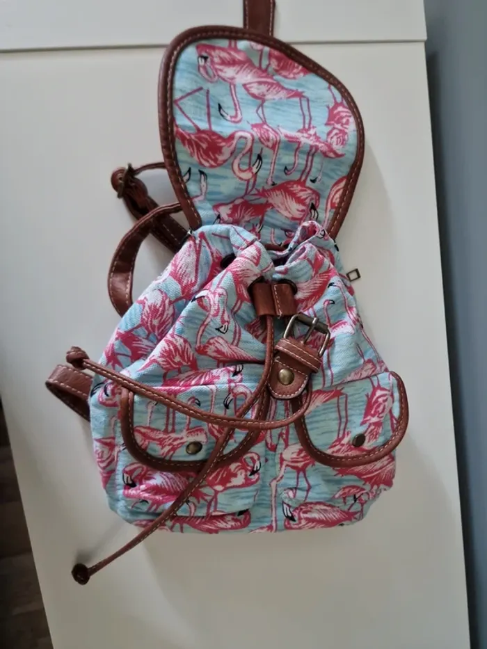 Petit sac à dos flamant rose 🦩 - photo numéro 3