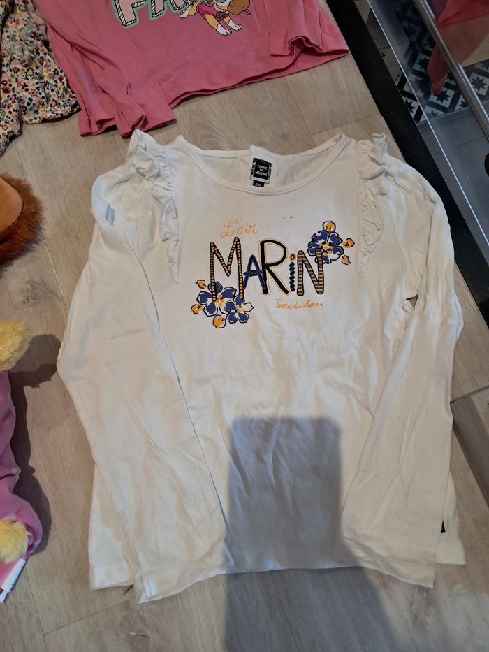 Lot de t shirts à manches longues 6ans fille neufs excellent état - photo numéro 3