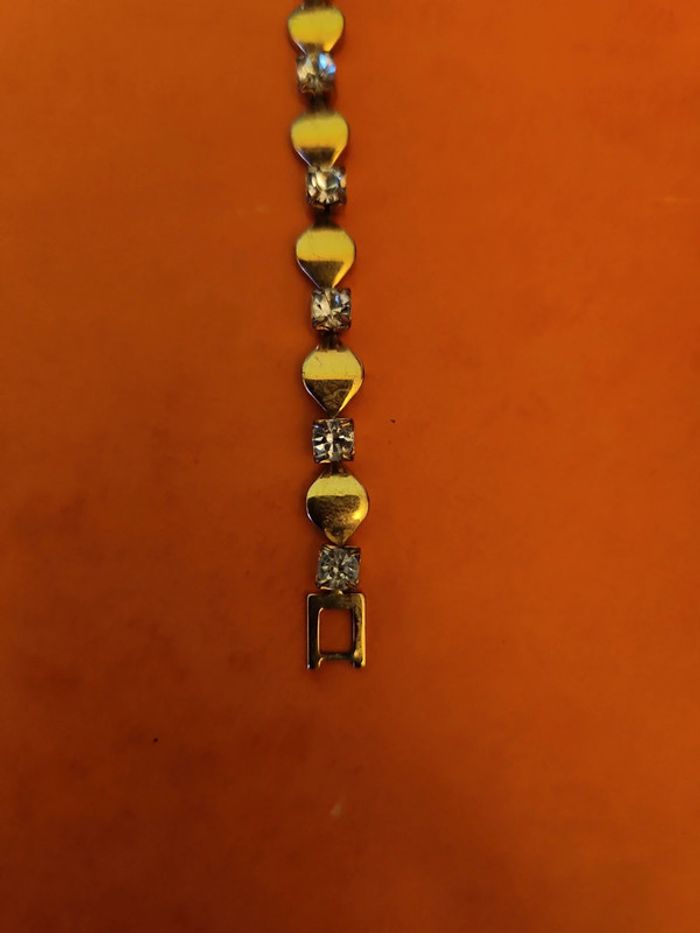 Bracelet doré et brillant - photo numéro 4