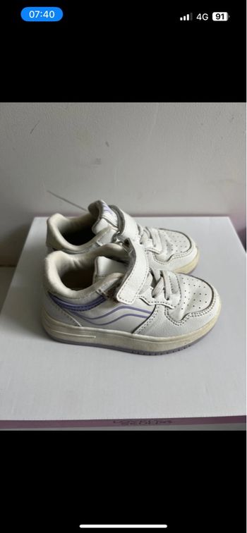 Basket fille blanche