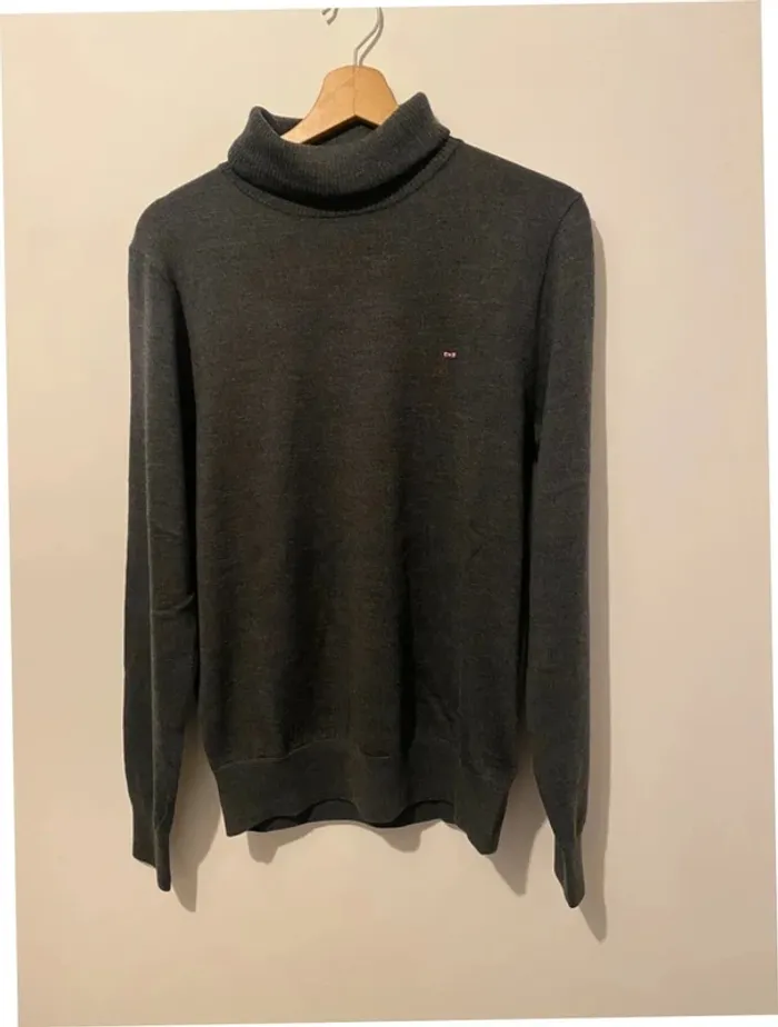 Pull col roulé en laine Eden Park taille S collection actuelle - photo numéro 2