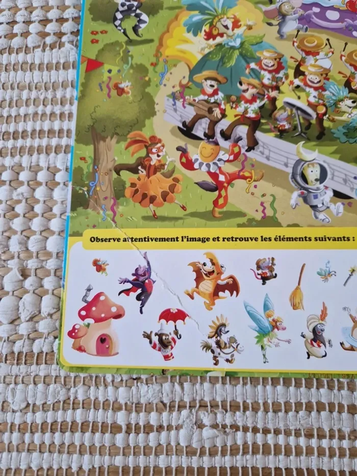 Livre géant cherche et trouve LOUP édition Auzou - photo numéro 4