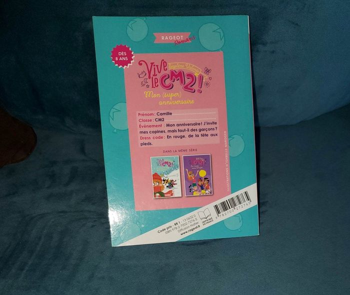 livre " vive le cm2 " mon super anniversaire - photo numéro 2
