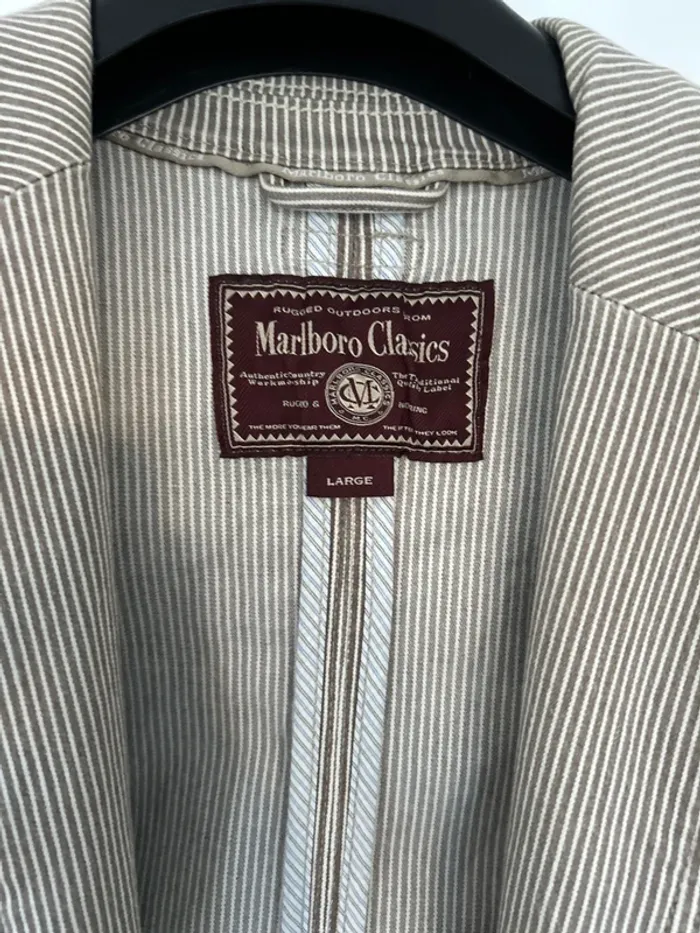Marlboro classics blazer coton - photo numéro 4