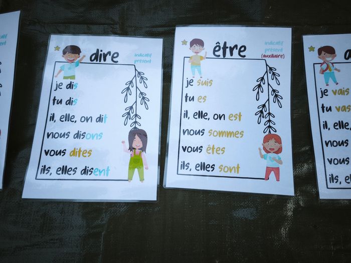 Lot de 6 cartes aide mémoire - photo numéro 7