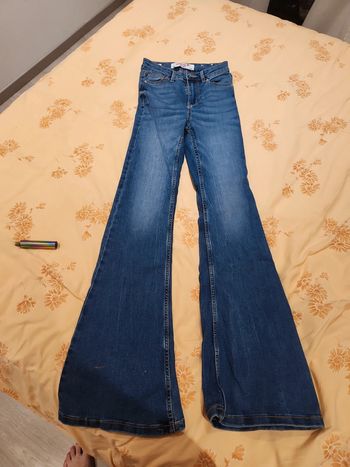 Jeans flare patte d'eph