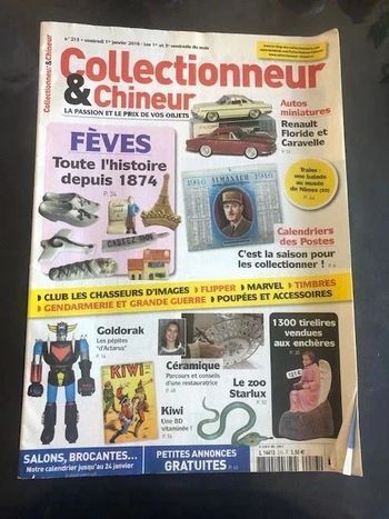 Collectionneur Et Chineur 213 : Fabophilie - Calendriers Des Postes