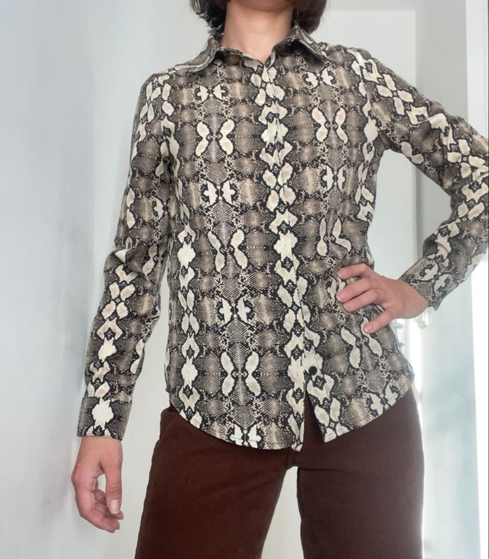 Chemise imprimé python  Brave Soul T34 - photo numéro 2