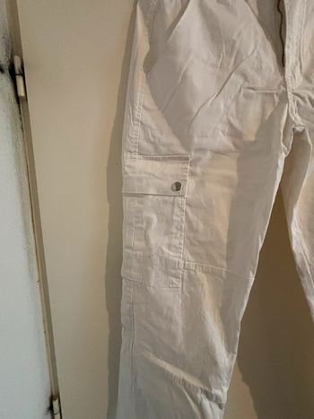 Cargo blanc, taille M