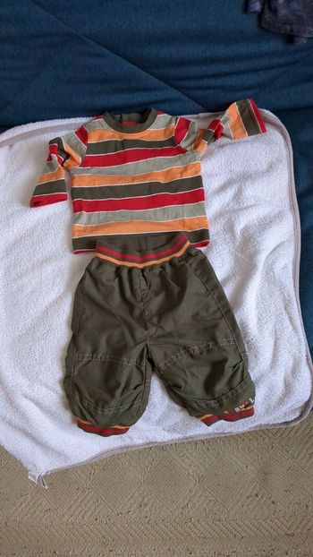 Tee shirt et pantalon bebe 
