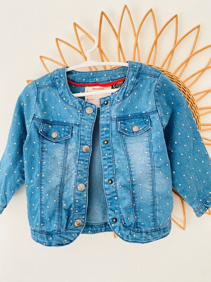 Ensemble robe & veste en jean 86 cm Tape à l’Oeil - photo numéro 5