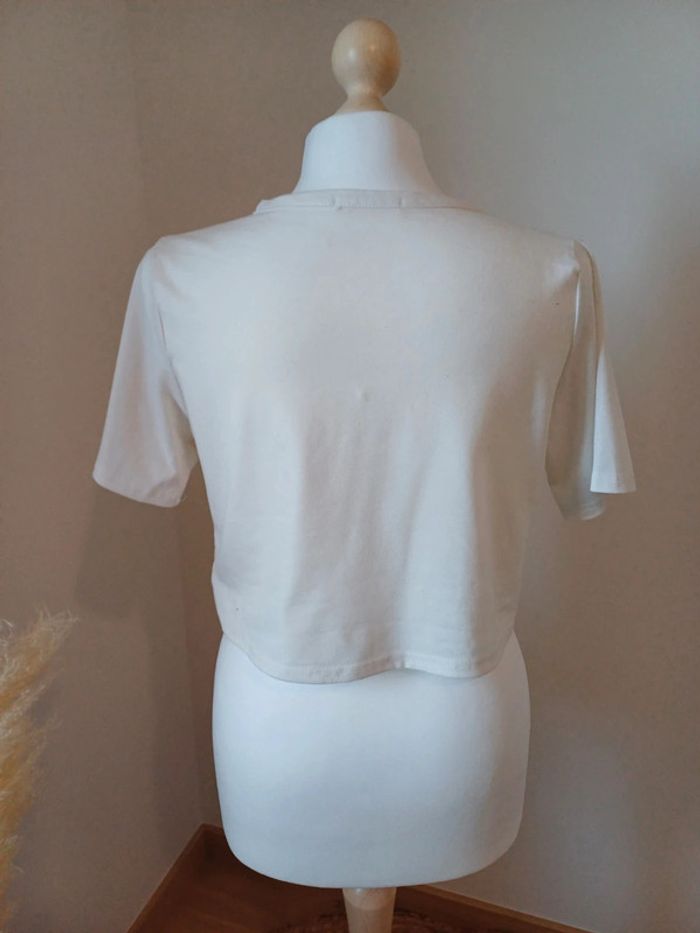 Top court blanc Romwe taille S 36 - photo numéro 5