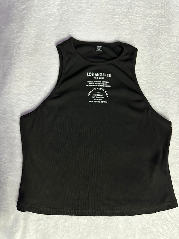 Top Shein noir