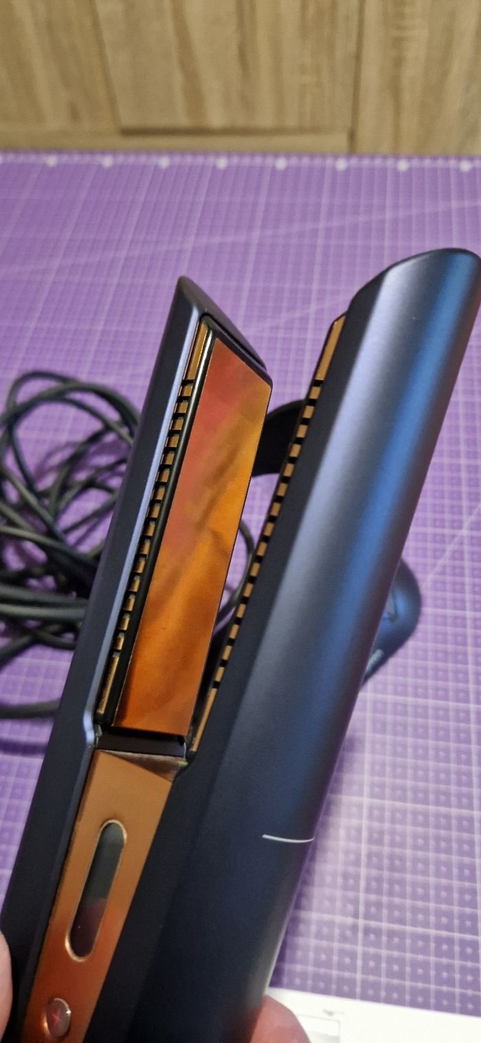 Lisseur dyson corrale bleu - photo numéro 3