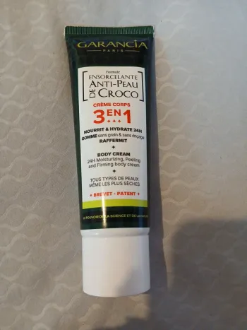 Crème corps 3 en 1 Garancia anti peau de croco