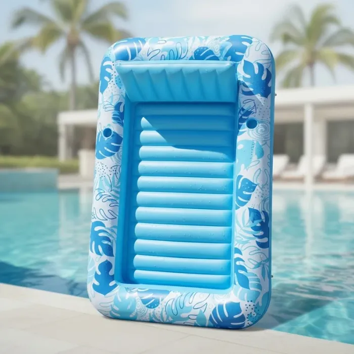 Matelas de piscine flottant XL (2 places) Sloosh - État N3uf