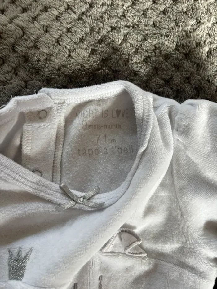Pyjama en velours - photo numéro 2