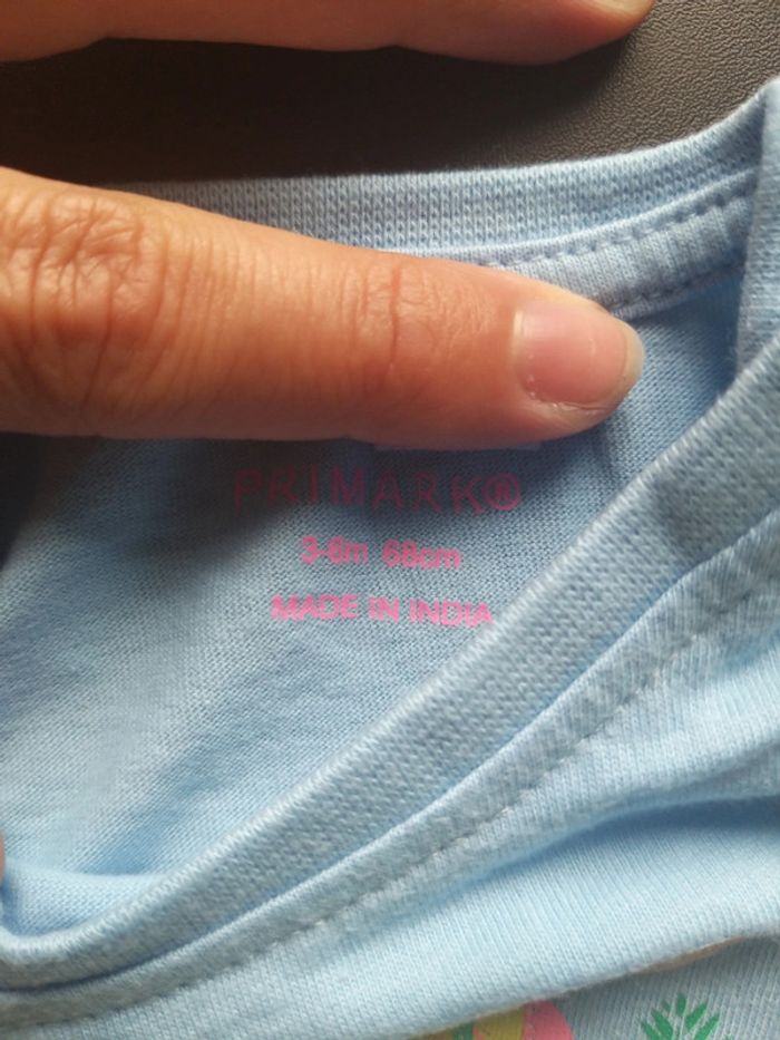 Joli t-shirt manche courte en 3 mois - photo numéro 4