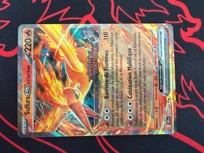 3 cartes sulfura ex promo neuve du coffret sulfura premium FR - photo numéro 3
