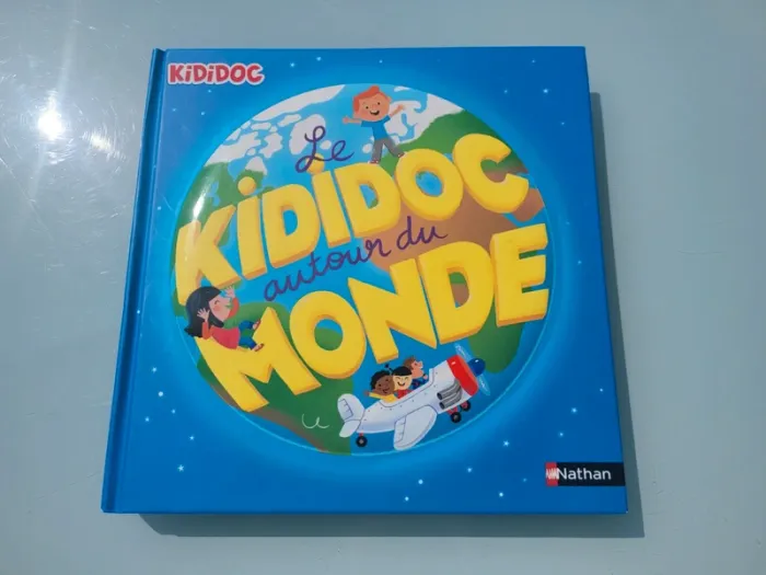 Livre animé de flaps, tirettes.. Kididoc grand format 🌎 Le Kididoc autour du monde 🌎 (94) - photo numéro 2