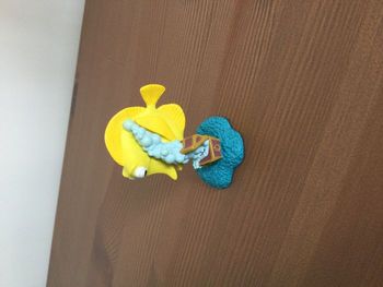 Figurine poisson jaune