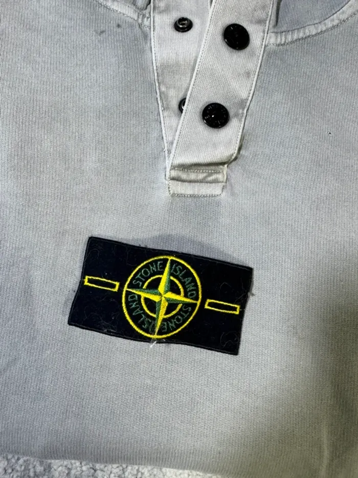 Sweat stone island Gris - photo numéro 2