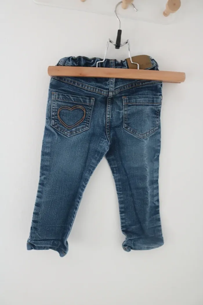 Ensemble polo Tape à l'oeil, haut Obaïbi et pantalon DPAM 18 mois - photo numéro 3