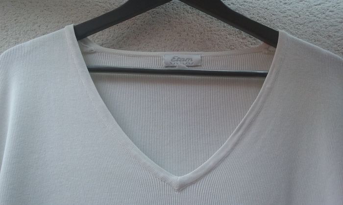 pull blanc Etam femme - photo numéro 2