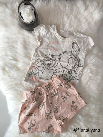 🌸 Superbe ensemble Bambi 18 mois 🌸