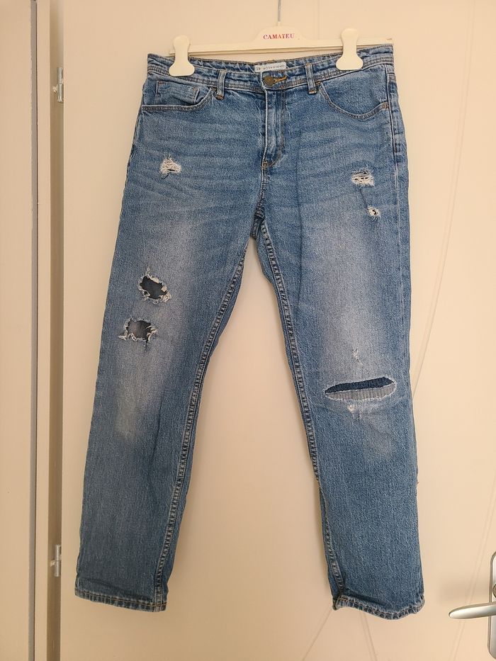 Jeans troués kiabi taille 38 - photo numéro 4