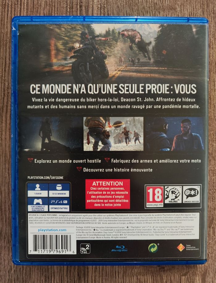 Days gone PS4
