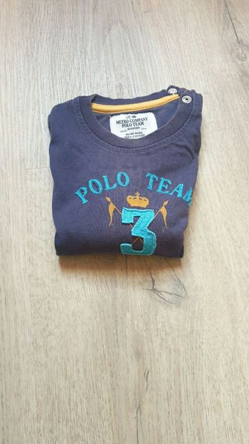 Thee short manche longue garçon