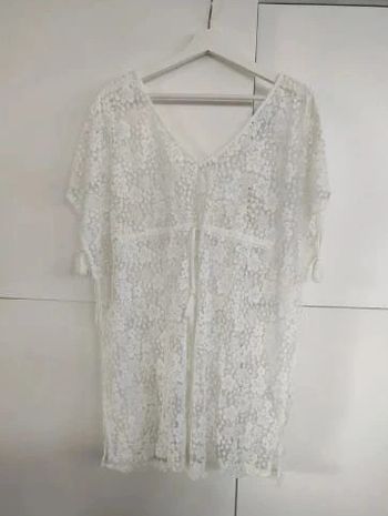 Etam Robe de plage en dentelle S